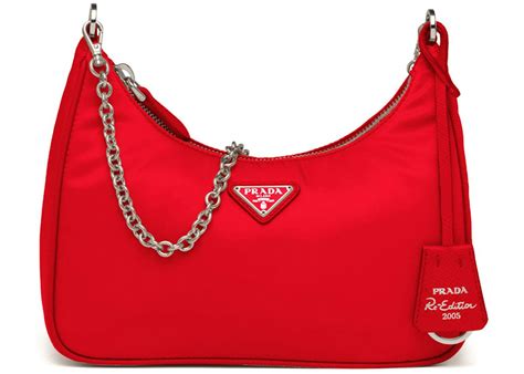 red prada re edition|prada shoulder bag re edition.